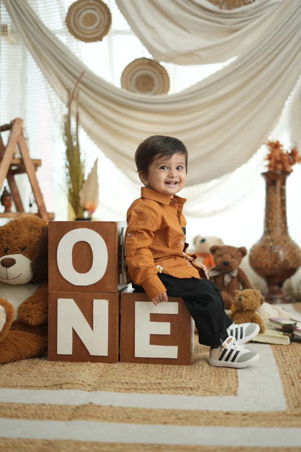 kids clothing on first birthday